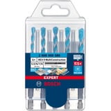 Bosch Expert HEX-9 Broca para piedra 5 pieza(s), Conjuntos de brocas Taladro, Broca para piedra, Rotación manual derecha, Concreto, Plástico, Baldosa blanda, Madera blanda, Acero, 5 pieza(s), Diameter mm: 5.5 / 6.0 / 6.0 / 7.0 / 8.0 Working length mm: 60 / 60 / 60 / 60 / 50 Total length...