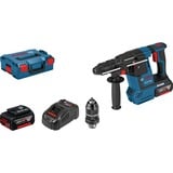 Bosch GBH 18V-26 F Professional martillo perforador inalámbrico 4350 ppm Ión de litio 3,6 kg azul/Negro, Ión de litio, 18 V, 3,6 kg, 378 mm, 225 mm, Negro, Azul