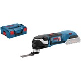 Bosch GOP 18V-28 Professional Ión de litio Negro, Azul, Rojo, Herramienta multifunción azul/Negro, 8000 RPM, 20000 RPM, 1,4°, Negro, Azul, Rojo, 3,4 m/s², 8,6 m/s²