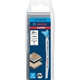 Bosch T 308 BF Hoja de sierra de vaivén Bimetálico 25 pieza(s) Hoja de sierra de vaivén, Madera abrasiva, Madera noble, Plástico, Bimetálico, Acero inoxidable, 5 cm, 2 mm