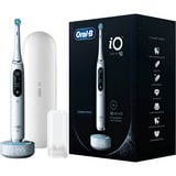 Braun iO Series 10 Adulto Cepillo dental oscilante Blanco, Cepillo de dientes eléctrico blanco, Adulto, Cepillo dental oscilante, Cuidados diarios, Limpieza profunda, Cuidado de las encías, Sensible, Blanqueador, Blanco, 2 min, Blanco