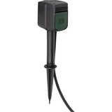 Brennenstuhl 1154540601 enchufe inteligente Negro, Verde, Regleta negro/Verde, Inalámbrico y alámbrico, Wi-Fi, Exterior, Negro, Verde, 40 m, 230 V