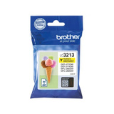 Brother LC3213Y cartucho de tinta 1 pieza(s) Original Alto rendimiento (XL) Amarillo Alto rendimiento (XL), Amarillo, Tinta a base de pigmentos, 1 pieza(s), 400 páginas, Pack individual