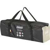 Coleman Darwin 3 Summer, Tienda de campaña beige/Rojo oscuro