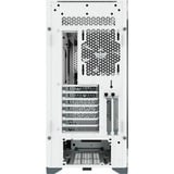 Corsair 5000D AIRFLOW Midi Tower Blanco, Cajas de torre blanco, Midi Tower, PC, Blanco, Plástico, Acero, Vidrio templado, Juego, 17 cm