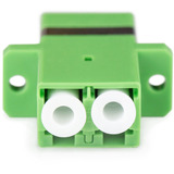 Digitus Acoplador de fibra óptica, dúplex, LC/APC > conector LC/APC, modo único OS2, Embrague verde