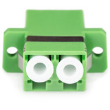 Digitus Acoplador de fibra óptica, dúplex, LC/APC > conector LC/APC, modo único OS2, Embrague verde