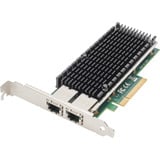 Digitus Ethernet de 2 puertos de 10 Gigabit, Adaptador de red 