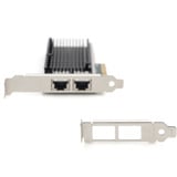Digitus Ethernet de 2 puertos de 10 Gigabit, Adaptador de red 