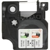 Dymo D1 etiquetas auténticas | impresión negra sobre fondo blanco | 12 mm × 7 m | etiquetas autoadhesivas para etiquetadoras LabelManager | 10 unidades, Cinta de escritura Negro, Etiqueta para impresora autoadhesiva, LabelManager 100, LabelManager 100PLUS, LabelManager 120P, LabelManager 150, LabelManager 160,..., 1,2 cm, 7 m, 300 g