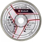 EINHELL Disco de diamante turbo, Ø 180 x 25,4 x 2,6mm, Hoja 