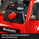 Einhell TE-AC 36/6/8 Li OF Set-Solo compresor de aire 130 l/min Batería rojo/Negro, 130 l/min, 8 bar, 9,7 kg