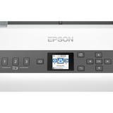 Epson WorkForce DS-730N, Escáner de alimentación de hojas gris, 215,9 x 6096 mm, 600 x 600 DPI, 30 bit, 24 bit, 10 bit, 8 bit