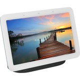 Google Nest Hub (Gen 2), Altavoz negro, Google Assistant, Rectángulo, Carbón vegetal, 17,8 cm (7"), 1024 x 600 Pixeles, Android, iOS