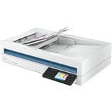 HP ScanJet Enterprise Flow N6600 fnw1 Escáner de cama plana 1200 x 1200 DPI A4 Blanco, Escáner plano blanco, 216 x 356 mm, 1200 x 1200 DPI, 50 ppm, Escáner de cama plana, Blanco, 7,11 cm (2.8")