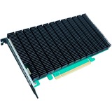 HighPoint SSD7104 controlado RAID PCI Express x16 3.0 14 Gbit/s, Tarjeta RAID M.2, PCI Express x16, 0, 1, 14 Gbit/s, 920585 h, CE, FCC, RoHS, REACH, WEEE