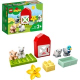 LEGO DUPLO 10949 Granja y Animales Set de Construcción, Juegos de construcción Juego de construcción, 2 año(s), Plástico, 11 pieza(s), 187 g