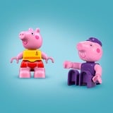 LEGO DUPLO Excursión en Barco de Peppa Pig, Juegos de construcción Juego de construcción, 2 año(s), Plástico, 23 pieza(s), 442 g
