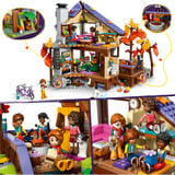 LEGO Friends Cabaña acogedora en el bosque otoñal, Juegos de construcción 