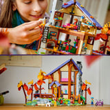LEGO Friends Cabaña acogedora en el bosque otoñal, Juegos de construcción 