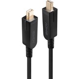 Lindy 38480 cable DisplayPort 10 m Mini DisplayPort Negro negro, 10 m, Mini DisplayPort, Mini DisplayPort, Macho, Macho, 7680 x 4320 Pixeles