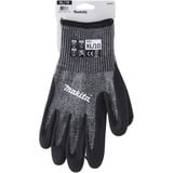 Makita Guantes de trabajo, talla XL (10), resistencia al corte F/7 negro/Gris