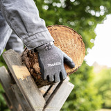 Makita Guantes de trabajo, talla XL (10), resistencia al corte F/7 negro/Gris