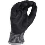 Makita Guantes de trabajo, talla XL (10), resistencia al corte F/7 negro/Gris