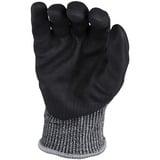 Makita Guantes de trabajo, talla XL (10), resistencia al corte F/7 negro/Gris