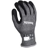 Makita Guantes de trabajo, talla XL (10), resistencia al corte F/7 negro/Gris
