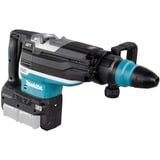 Makita Martillo combinado a batería HR006GZ XGT, SDS-max, 80 voltios (2x40V), Martillo perforador azul/Negro