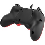 Nacon PS4OFCPADRED mando y volante Rojo Gamepad Analógico/Digital PlayStation 4 rojo/Negro, Gamepad, PlayStation 4, Botón Compartir, Analógico/Digital, Alámbrico, Rojo
