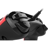 Nacon PS4OFCPADRED mando y volante Rojo Gamepad Analógico/Digital PlayStation 4 rojo/Negro, Gamepad, PlayStation 4, Botón Compartir, Analógico/Digital, Alámbrico, Rojo