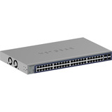 Netgear 48-Port Gigabit Smart Switch GS752TX, Interruptor/Conmutador gris