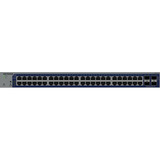 Netgear GS752TX-300EUS, Interruptor/Conmutador gris