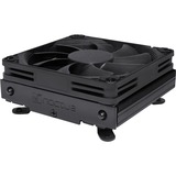 Noctua NH-L9I-17XX CH.BK sistema de refrigeración para ordenador Procesador Ventilador 9,2 cm Negro, Disipador de CPU negro, Ventilador, 9,2 cm, 600 RPM, 2500 RPM, 23,6 sonio, 57,5 m³/h