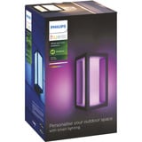 Philips Hue White & Color Ambiance Impress Aplique de pared exterior, Luz de LED negro