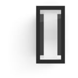 Philips Hue White & Color Ambiance Impress Aplique de pared exterior, Luz de LED negro