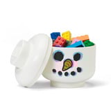 Room Copenhagen Cabeza de almacenamiento LEGO "Snowman", mini, Caja de depósito blanco