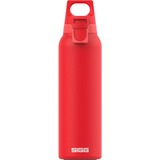 SIGG 8998.00 termo 0,55 L Rojo, Botella thermo rojo, 0,55 L, Rojo, Acero inoxidable, 13 h, 30 h, Plástico
