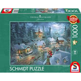 Schmidt Spiele Thomas Kinkade Studios: Noche Silenciosa de Santa, Puzzle 
