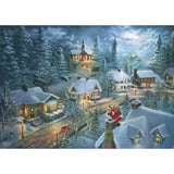 Schmidt Spiele Thomas Kinkade Studios: Noche Silenciosa de Santa, Puzzle 