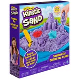 Spin Master KINETIC SAND -ARENA MÁGICA - SET SANDBOX - Set con Arenero Niños, 454g de arena morada y 4 accesorios - Kit Manualidades Niños - 6028092 - Juguetes Niños 3 Años +, Juego de arena Kinetic Sand -ARENA MÁGICA - SET SANDBOX - Set con Arenero Niños, 454g de arena morada y 4 accesorios - Kit Manualidades Niños - 6028092 - Juguetes Niños 3 Años +, Arena kinética infantil, 3 año(s), No tóxico, Púrpura