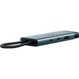 TP-Link UH6120C hub de interfaz USB Tipo C Gris, Estación de acoplamiento gris/Negro, USB Tipo C, USB Tipo C, Gris, Cable redondo, 0,18 m, 118,2 mm