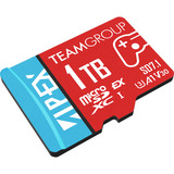 Team Group TAPMSDE1TIV30A102, Tarjeta de memoria rojo/Azul