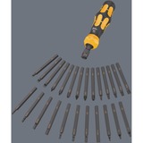 Wera Kraftform Kompakt 900 Imperial Set 1, con destornillador de impacto, Conjuntos de bits negro/Amarillo