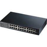 Zyxel GS1900-24E-EU0103F switch Gestionado L2 Gigabit Ethernet (10/100/1000) 1U Negro, Interruptor/Conmutador Gestionado, L2, Gigabit Ethernet (10/100/1000), Montaje en rack, 1U, Montaje de pared
