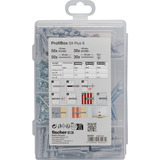 fischer Profi-Box Spreizdübel SX Plus + Tornillo, Pasador gris claro