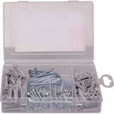 fischer Profi-Box Spreizdübel SX Plus + Tornillo, Pasador gris claro