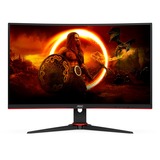 AOC C27G2E/BK, Monitor de gaming negro/Rojo